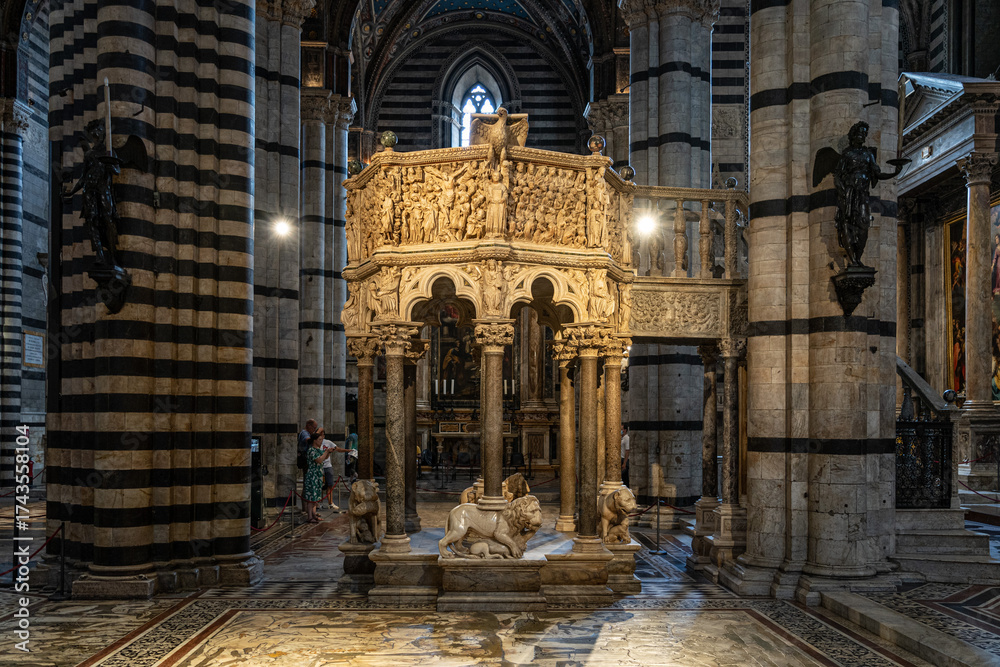 Obraz premium Siena, Toscana