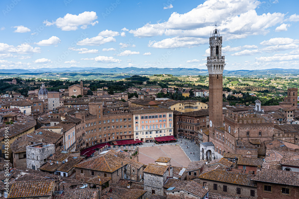 Fototapeta premium Siena, Toscana