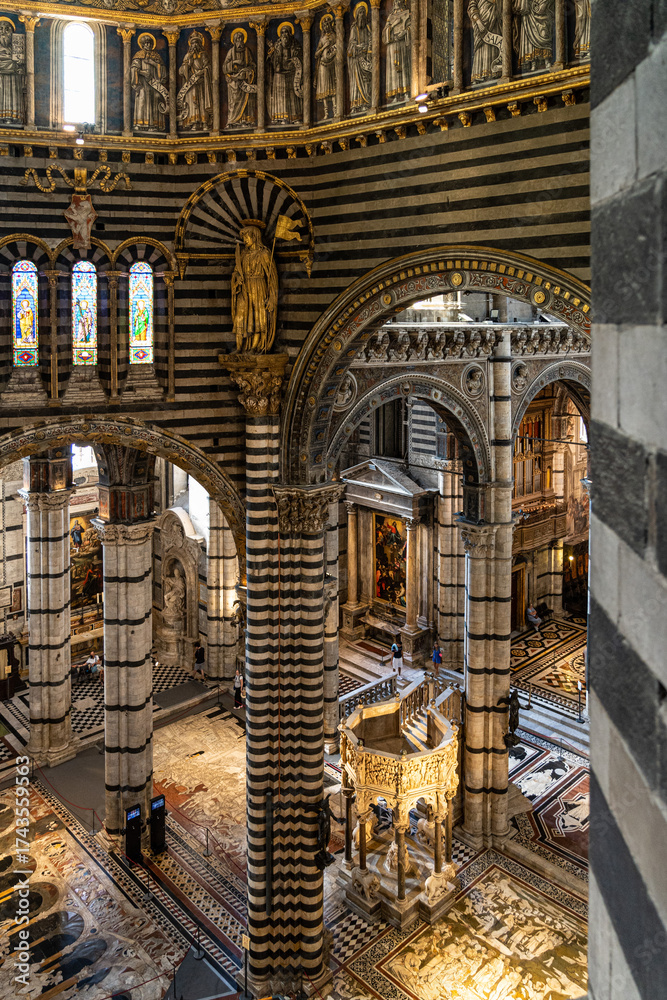 Obraz premium Siena, Toscana