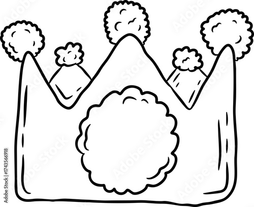 Hand Drawn Crown Illustration