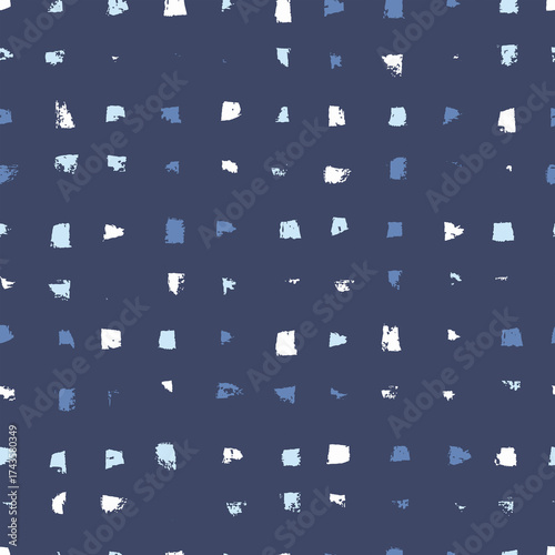 Abstract seamless pattern, hand-drawn style
