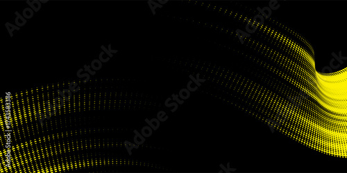 yellow black brush wrap car sticker pattern abstract banner sporty lines black yellow color combination grunge brush modern pattern racing motorsport vector design.
