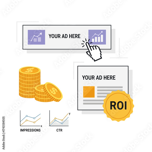Boost your ROI with compelling ads that drive growth, measure impressions and CTR with insightful data driven marketing