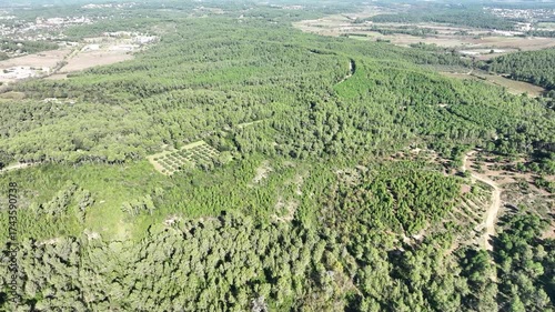 village de Montferrier-sur-Lez près de Montpellier en Occitanie