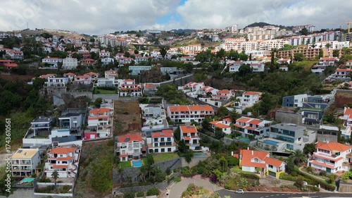Wallpaper Mural Aerial, Residential Properties Madeira, Tourist Destinations Portugal Torontodigital.ca
