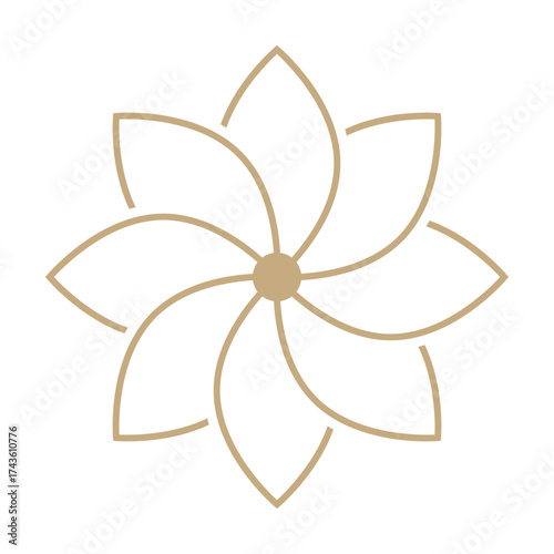 Holistic Health Logo Stock Illustration