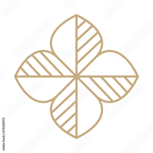 Holistic Health Logo Stock Illustration