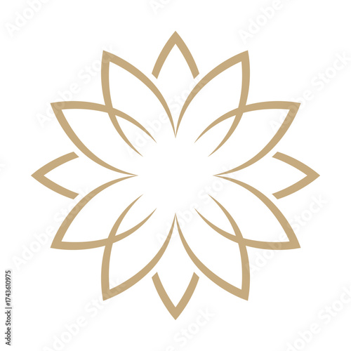 Holistic Health Logo Stock Illustration