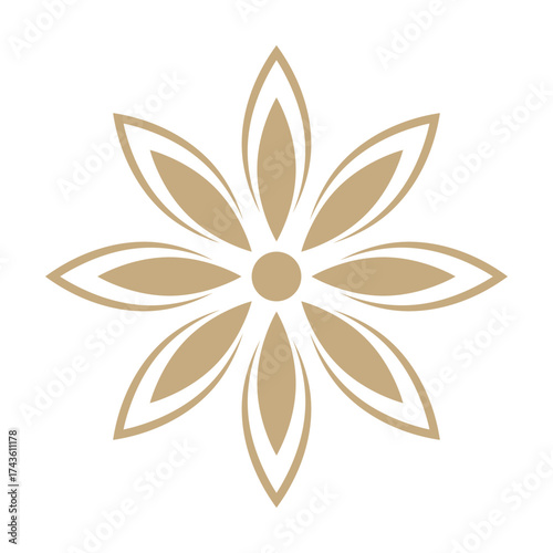 Holistic Health Logo Stock Illustration