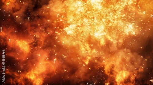 Fiery Abstract Art: Flames, Explosions, and Glowing Heat—From Love Symbols to Cosmic Fireballs