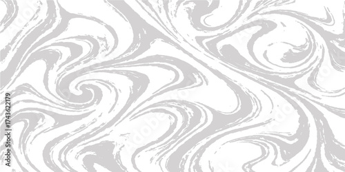 Elegant vintage floral swirl seamless pattern vector wallpaper texture