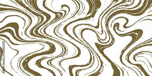 Abstract seamless pattern with psychedelic spirals and wave lines, a colorful retro-vintage geometric vector illustration for textile, tile, or wallpaper design
