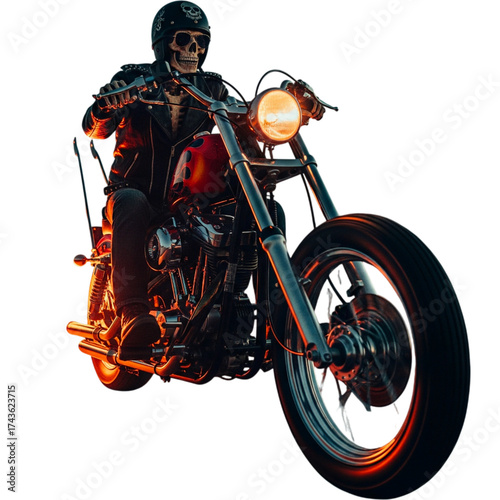 man on motorcycle