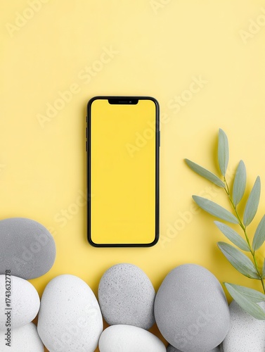 Modern smartphone with vibrant touchscreen display sleek design and advanced technology for seamless communication portable electronics and innovative user experience