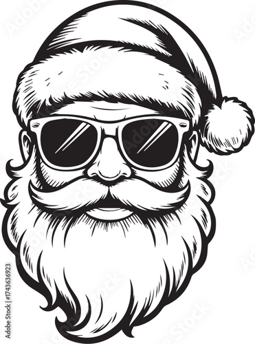 Vintage Santa SVG Christmas SVG Bundle
