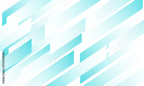 Glacier Teal Diagonal Strata — Abstract teal gradient stripes with soft motion and glossy light, creating a fresh, modern tech background suitable for clean layouts and copyspace-driven designs