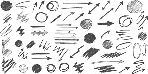 Abstract black and white artistic illustration with diagonal brush strokes design concept