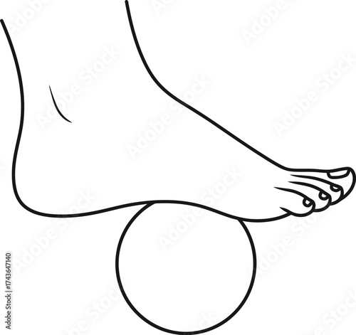 Foot rolling exercise plantar fasciitis relief foot pain therapy
