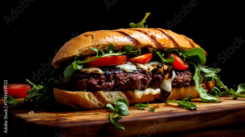 Ciabatta Bun Grilled Beef Joy