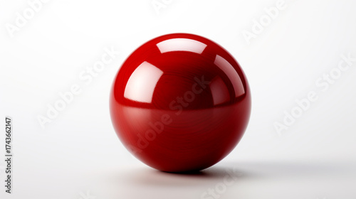 Classic White Bowling Ball