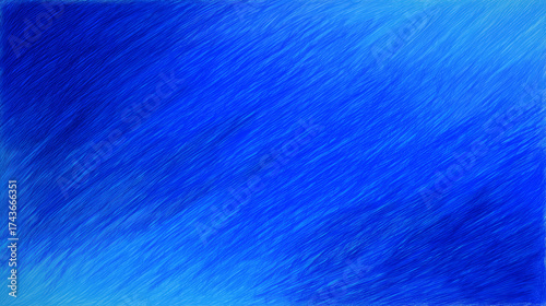 Royal Blue to Light Blue Shaded Background Crayon Shading Style Vibe