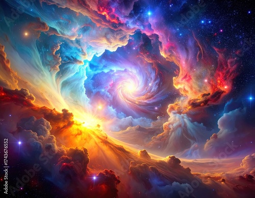sunrise in space