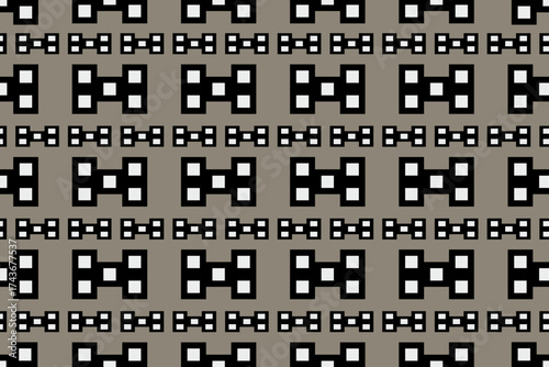 set of dominoes, Chic minimalism redefined — bold black and white geometry on a timeless canvas