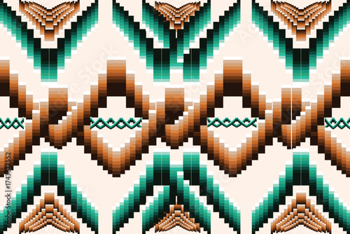 abstract mosaic background, Bold geometric elegance — where earthy tones meet modern sophistication