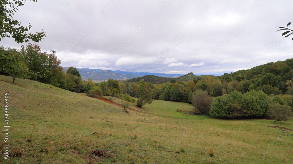 Fototapeta premium landscape in the mountains