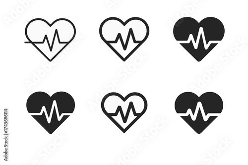 Fitness Tracker Logos. A close-up of a fitness tracker or smartwatch showing workout stats. Set Logo of A close-up of a fitness tracker or smartwatch showing