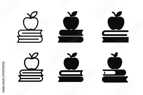 Educational Logo Variations. Individuals sharing their knowledge and experiences (mentoring, teaching). Set Logo of Individuals sharing their knowledge and