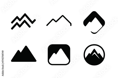 Fitness Tracker Logos. A close-up of a fitness tracker or smartwatch showing workout stats. Set Logo of A close-up of a fitness tracker or smartwatch showing