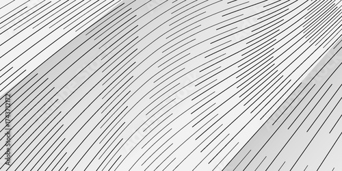 Slant line halftone gradation texture. Fading diagonal stripe gradient background. Black oblique pattern backdrop. Vanishing thin parallel line wallpaper for overlay