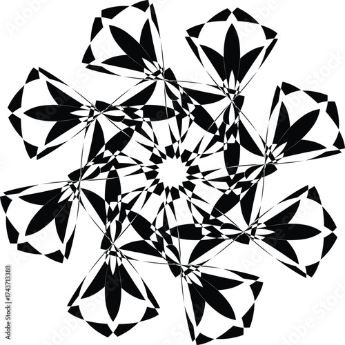  a mandala, a symbolic diagram used in various Asian cultures, particularly in Hinduism and Buddhism. 