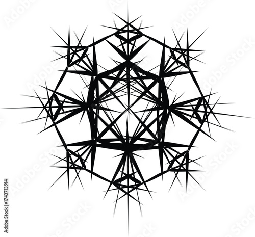  a mandala, a symbolic diagram used in various Asian cultures, particularly in Hinduism and Buddhism. 