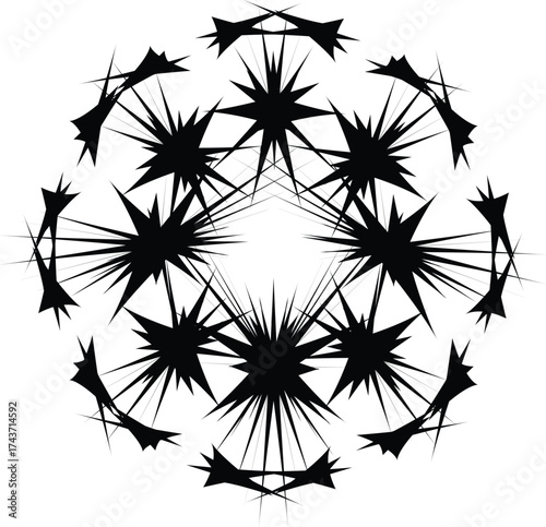  a mandala, a symbolic diagram used in various Asian cultures, particularly in Hinduism and Buddhism. 
