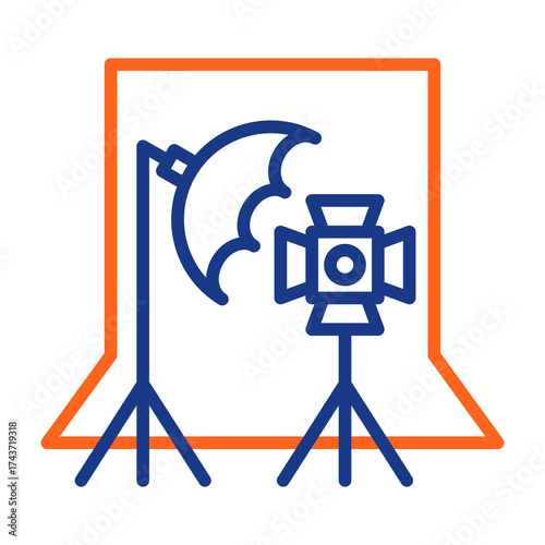 Photo Shoot Color Vector Icon