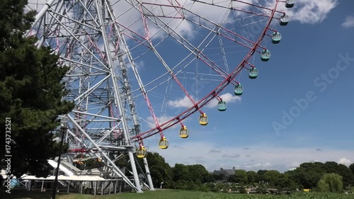 公園の観覧車