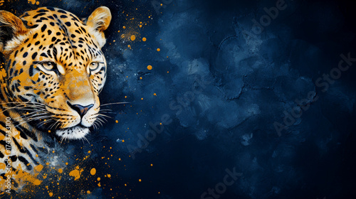Leopard Pattern Background