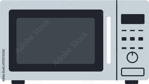 Modern Microwave Oven Icon