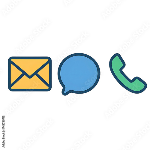 コミュニケーションアイコンセット｜Communication Icon Set