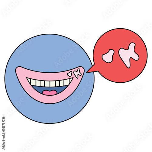 Stomatitis aftosa icon