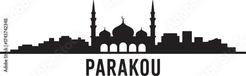 Parakou City Skyline Silhouette Benin Urban Architecture