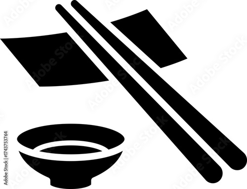 Restaurant menu logo. Flat vector design element for dinner, lunch, or kitchen concepts. Isolated.Fork, spoon, knife, plate, chef hat, and cloche or tray icon. Cutlery icon set in line and flat style