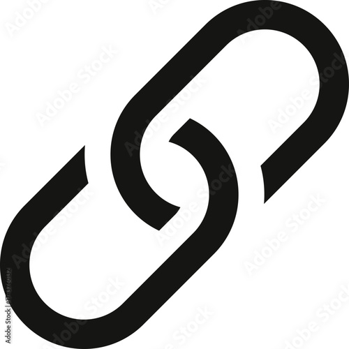 Web link icon set. Chain icons. Webpage URL link symbol. external link, share link, internet url, attach link symbol 