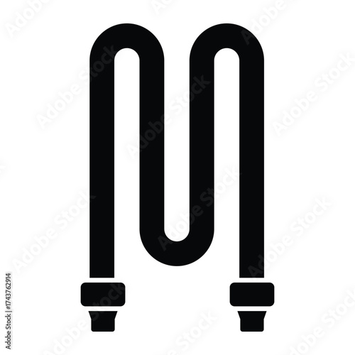 Electric energy Vector icon which can easily modify or edit