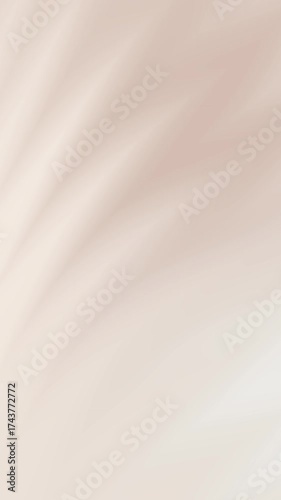 Abstract blurred light beige background with soft waves, suitable for minimalistic designs or elegant presentations needing a calming aesthetic touch.