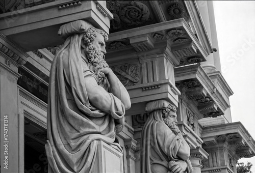 Photos Sanctuary of Saronno, Varese province, Italy: statues on the facade