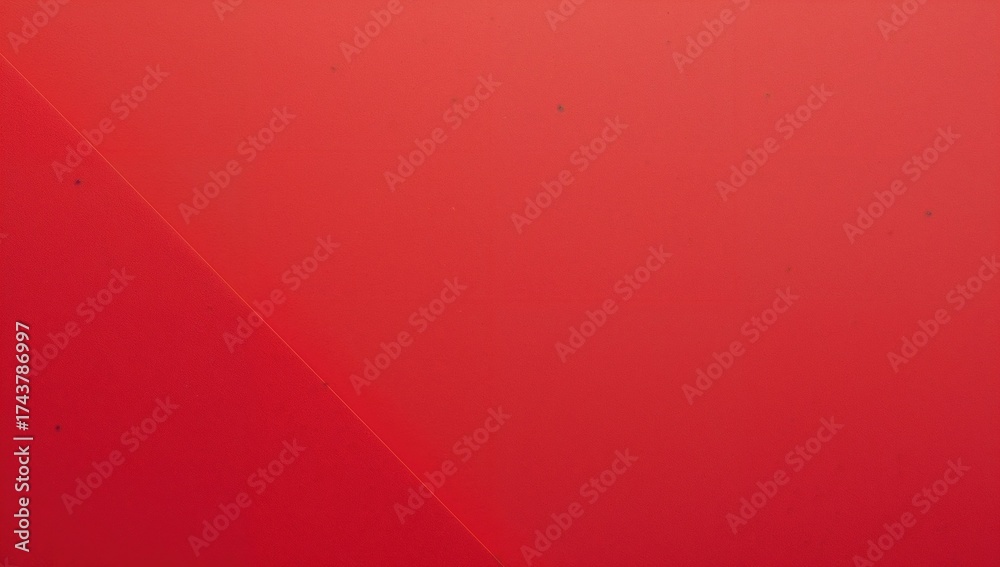 Obraz premium Smooth crimson paper texture featuring a matte surface and gentle gradient. The multi-dimensional finish radiates sophistication and luxury, blending vivid hues with a clean, simple style.