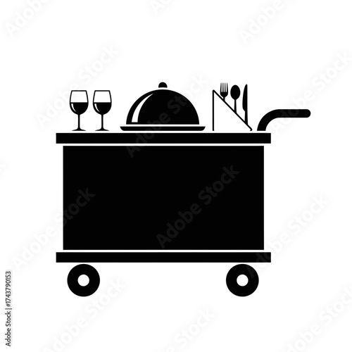 Open Holy Book on Rehal Stand | Quran Reading Symbol | Islamic Religious Vector Icon